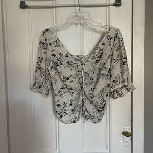 Floral blouse small Abercrombie and Fitch